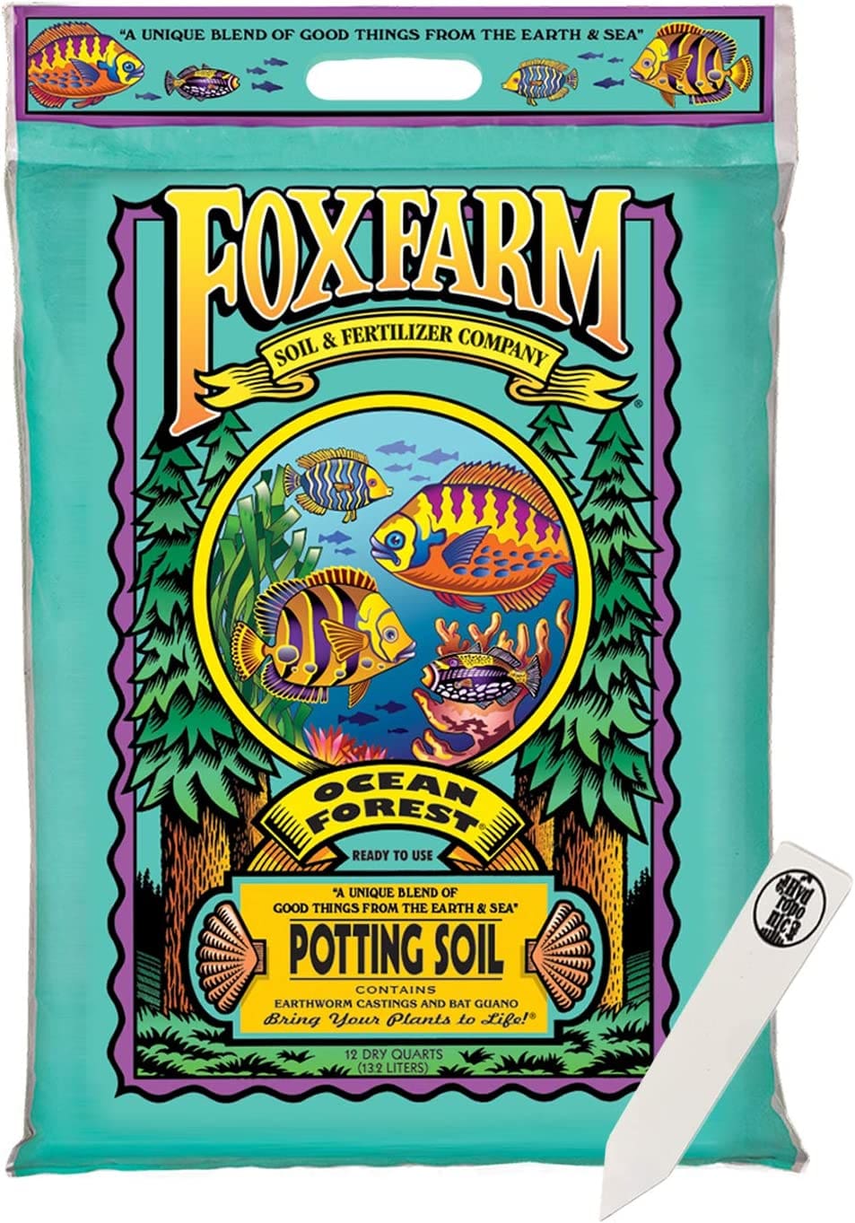 大麻种植土 鱼土 FoxFarm Ocean Forest Potting Soil Mix